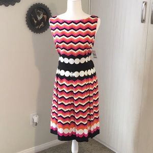 London Times funky 60’s style dress 16 NEW